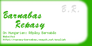 barnabas repasy business card